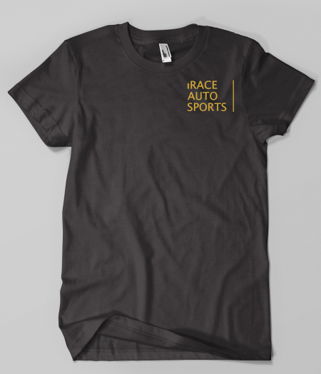 iRaceAutoSports Stage One Tee Shirt, Black