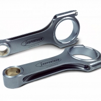 Supertech Honda B16A Connecting Rod Forged 4340 H-Beam ARP2000 C-C Length 134.4mm (5.290in) – Single