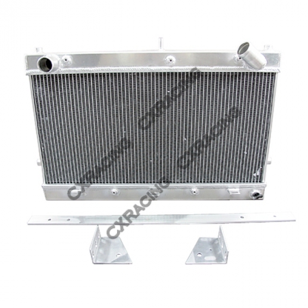 CX Racing Intercooler and Radiator V-Mount Kit for Mazda RX7 FD