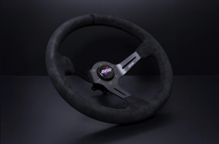 DND Performance 350MM Alcantara Race Wheel – Black Stitch