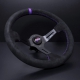 DND Performance 350MM Alcantara Race Wheel – Black Stitch
