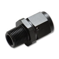 Vibrant -10AN Female to 3/8″NPT Male Swivel Straight Adapter Fitting