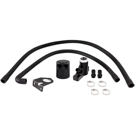 Mishimoto Ford 6.4L Powerstroke Baffled Oil Catch Can Kit, 2008–2010