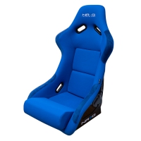 NRG FRP Bucket Seat (Blue Cloth) – Large