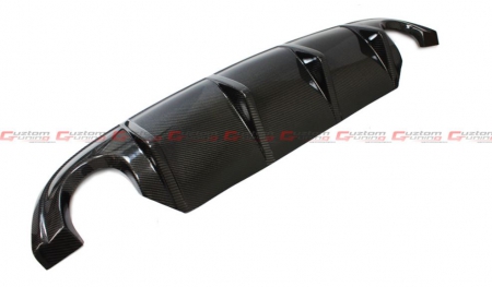 CT Glossy Carbon Fiber Rear Diffuser Lip – Infiniti Q50 14-17 V37