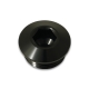 Vibrant Aluminum -6AN ORB Slimline Port Plug w/O-Ring – Anodized Black