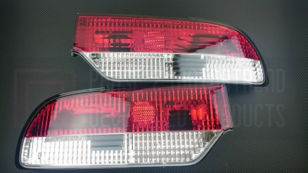 P2M Tail Light Set – Clear – Nissan 240sx S13