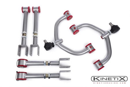 Kinetix 07+ G35, G37, 370Z Front A-Arms, Rear Camber & Traction Package
