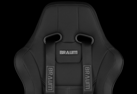 Braum 4 PT – Racing Harness 2” Strap (Black)