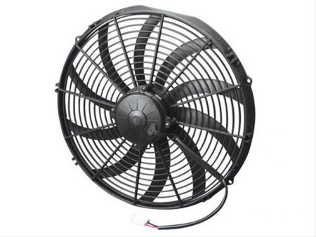 SPAL 1959 CFM 16in High Performance Fan – Push / Curved