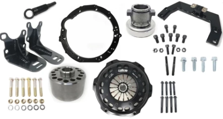Collins 2JZ/1JZ ENGINE TO CD009 (350Z/370Z 6-SPEED) MANUAL TRANSMISSION G35 CHASSIS TWIN DISC FULL SWAP KIT