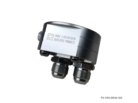 Phase2Motortrend Oil Filter Relocation Kit, SR20DET – Nissan S13 S14