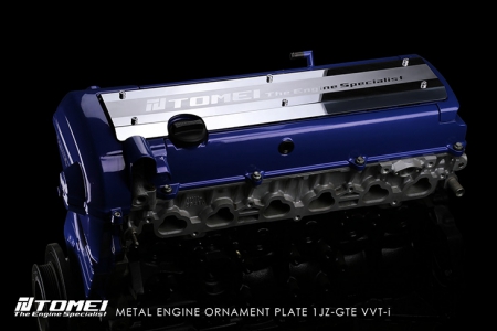 Tomei Metal Engine Ornament Plate – 1JZ-GTE VVT-i