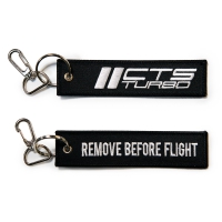 CTS Turbo Flight Tag – “Remove Before Flight” – Black