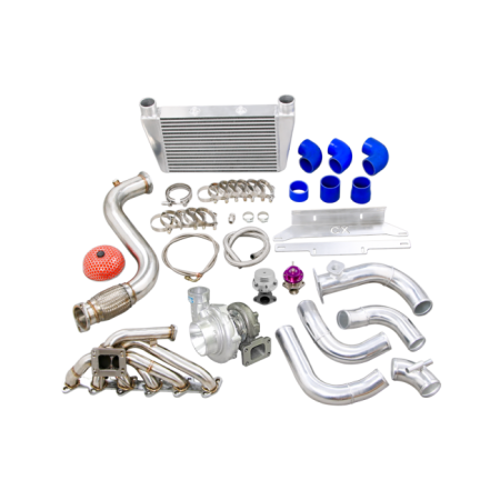 CX Racing Turbo Manifold Intercooler Piping For 84-91 BMW 3-Series E30 M20 Engine