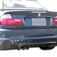 Duraflex 2001-2006 BMW M3 E46 2DR Carbon Creations CSL Look Rear Diffuser – 1 Piece