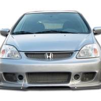 Duraflex 2002-2005 Honda Civic Si HB B-2 Front Bumper Cover – 1 Piece