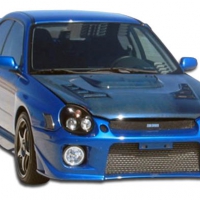 Duraflex 2002-2003 Subaru Impreza WRX STI Zero Front Bumper Cover – 1 Piece