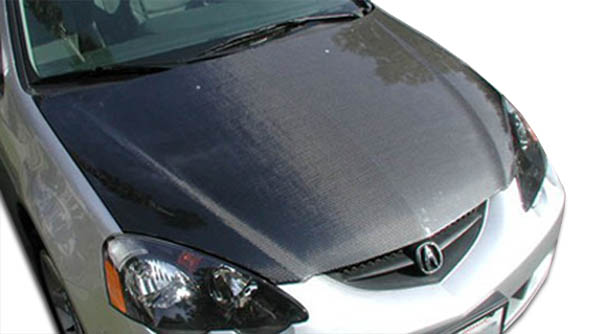 Duraflex 2002-2006 Acura RSX Carbon Creations OEM Look Hood – 1 Piece