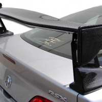 Duraflex 2002-2006 Acura RSX Carbon Creations Type M Wing Trunk Lid Spoiler – 1 Piece
