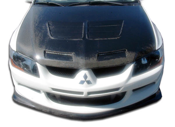 Duraflex 2003-2005 Mitsubishi Lancer Evolution 8 Carbon Creations Demon Front Lip Under Spoiler Air Dam – 1 Piece