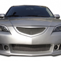 Duraflex 2004-2009 Mazda 3 4DR B-2 Front Bumper Cover – 1 Piece