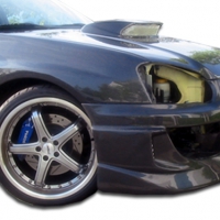 Duraflex 2004-2005 Subaru Impreza WRX STI Carbon Creations OEM Look Fenders – 2 Piece