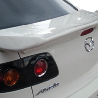 Duraflex 2004-2009 Mazda 3 4DR I-Spec Wing Trunk Lid Spoiler – 1 Piece