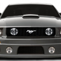 Duraflex 2005-2009 Ford Mustang Couture Urethane Demon 2 Front Bumper Cover – 1 Piece