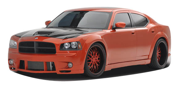Duraflex 2006-2010 Dodge Charger Couture Luxe Wide Body Kit - 10 Piece |  iRace Auto Sports