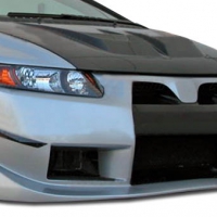 Duraflex 2006-2011 Honda Civic 2DR GT500 Wide Body Front Bumper Cover – 1 Piece
