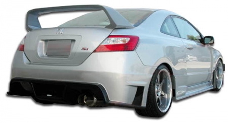 Duraflex 2006-2011 Honda Civic 2DR GT500 Wide Body Rear Bumper Cover – 1 Piece