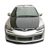 Duraflex 2006-2011 Honda Civic 2DR Raven Front Bumper Cover – 1 Piece
