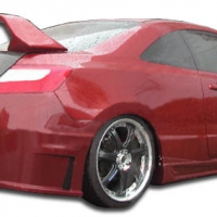 Duraflex 2006-2011 Honda Civic 2DR Sigma Rear Bumper Cover – 1 Piece