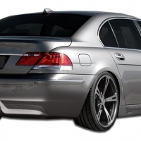 Duraflex 2006-2008 BMW 7 Series E65 E66 Urethane Eros Version 1 Rear Lip Under Spoiler Air Dam – 1 Piece (S)