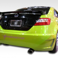 Duraflex 2006-2011 Honda Civic 2DR Circuit Wide Body Rear Bumper Cover – 1 Piece (S)