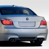 Duraflex 2004-2010 BMW 5 Series E60 4DR M5 Look Rear Bumper Cover – 1 Piece