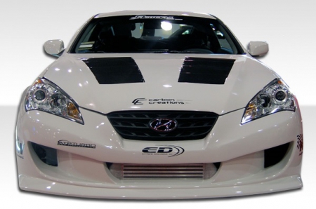 Duraflex 2010-2012 Hyundai Genesis Coupe 2DR Circuit Front Bumper Cover – 1 Piece