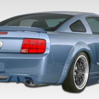 Duraflex 2005-2009 Ford Mustang Circuit Rear Bumper Cover – 1 Piece