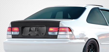 Duraflex 1996-2000 Honda Civic 2DR Carbon Creations OEM Look Trunk – 1 Piece