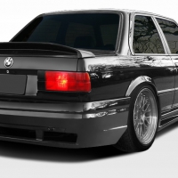 Duraflex 1984-1991 BMW 3 Series E30 2DR 4DR GT-S Rear Bumper Cover – 1 Piece