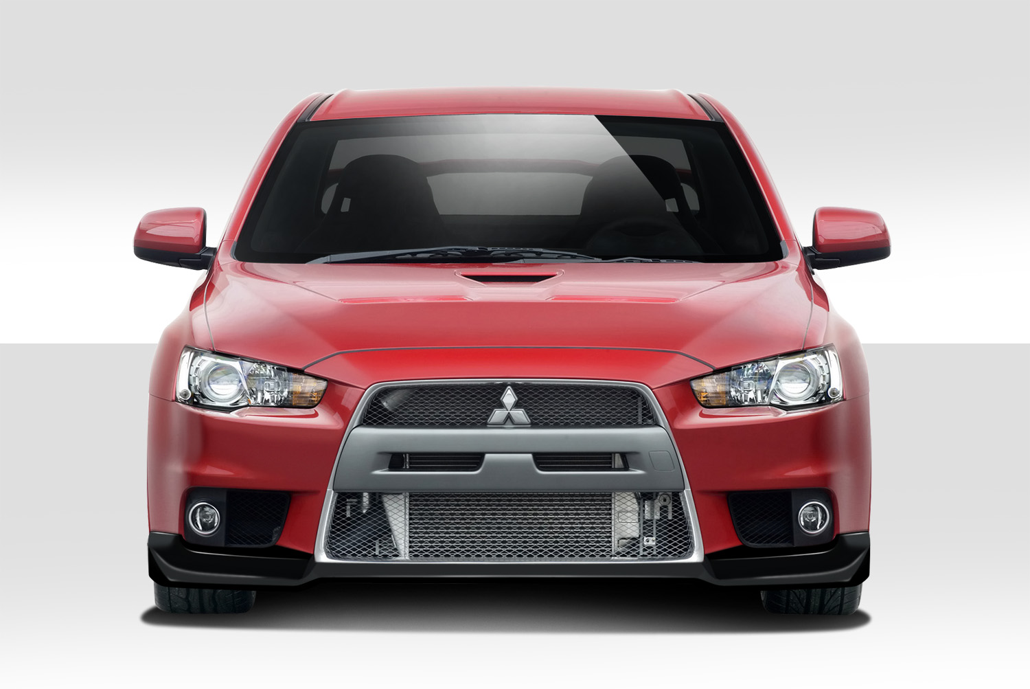 Duraflex 2008-2015 Mitsubishi Lancer Evolution 10 VR-S Front Lip Under Spoiler Air Dam – 1 Piece