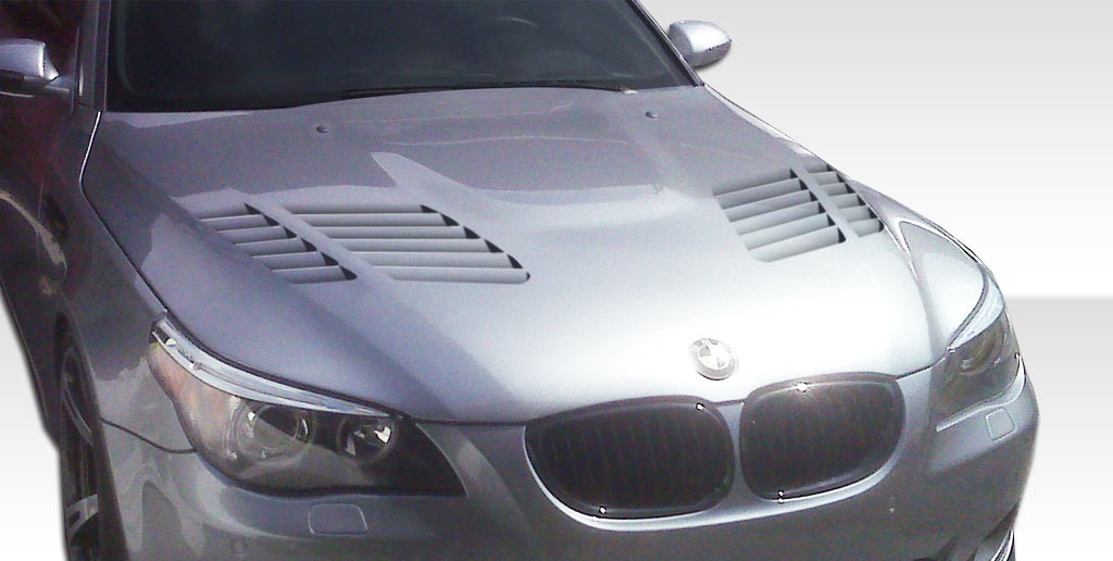 Duraflex 2004-2010 BMW 5 Series E60 4DR GTR Look Hood – 1 Piece