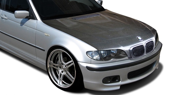 Duraflex 2004-2006 BMW 3 Series E46 2DR Carbon AF-1 Hood ( CFP ) – 1 Piece
