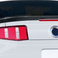 Duraflex 2010-2014 Ford Mustang Carbon Creations R-Spec Rear Wing Trunk Lid Spoiler – 3 Piece