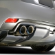 Duraflex 2008-2014 Subaru Impreza STI 5DR 2011-2014 Impreza WRX 5DR C-Speed 2 Rear Add Ons Spat Bumper Extensions – 2 Piece (S)