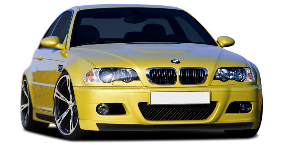 Duraflex 2001-2006 BMW M3 E46 2DR AF-1 Front Add-On Spoiler ( GFK ) – 1 Piece (S)