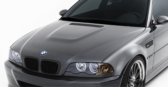 Duraflex 2004-2010 BMW 6 Series M6 E63 E64 Carbon AF-1 Hood ( CFP ) – 1 Piece