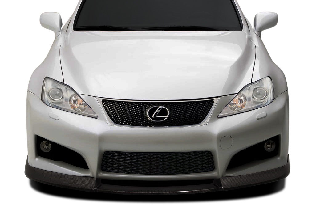 Duraflex 2008-2014 Lexus IS-F Carbon AF-1 Front Add-On Spoiler ( CFP ) – 1 Piece
