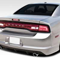 Duraflex 2011-2014 Dodge Charger SRT Look Rear Bumper Cover – 1 Piece